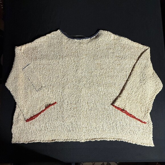 Free People Liberty Pullover Sweater Sz L - Picture 12 of 13